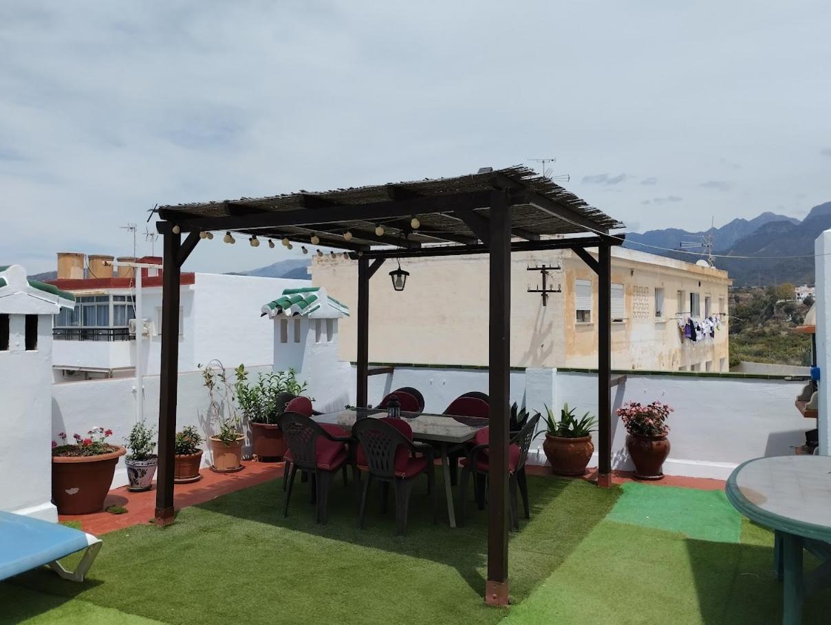 Casa Con Terraza Privada Villa Nerja Bagian luar foto