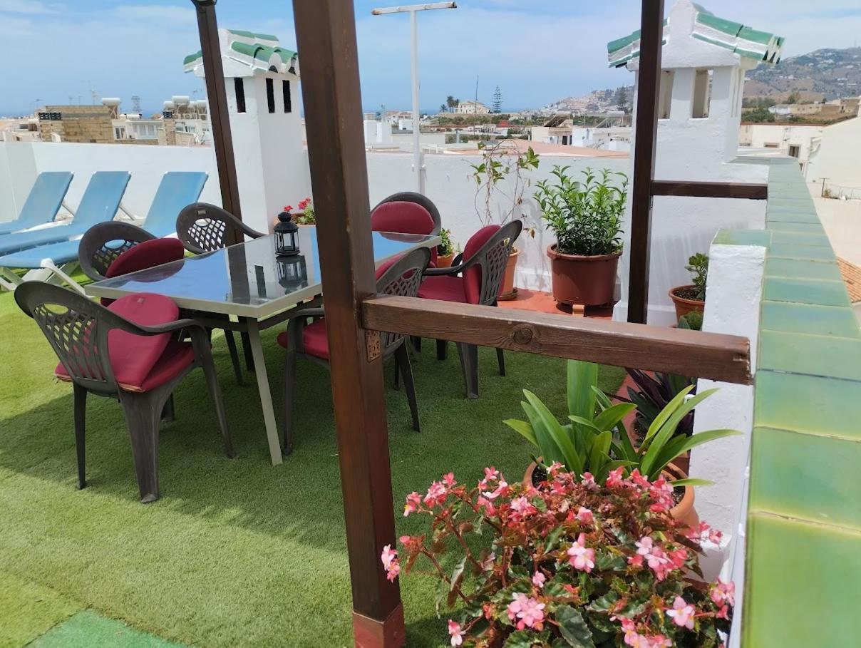 Casa Con Terraza Privada Villa Nerja Bagian luar foto