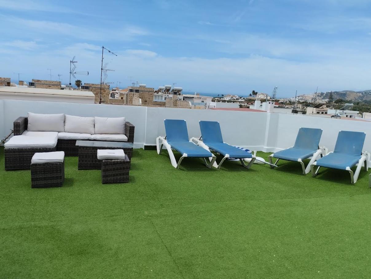 Casa Con Terraza Privada Villa Nerja Bagian luar foto