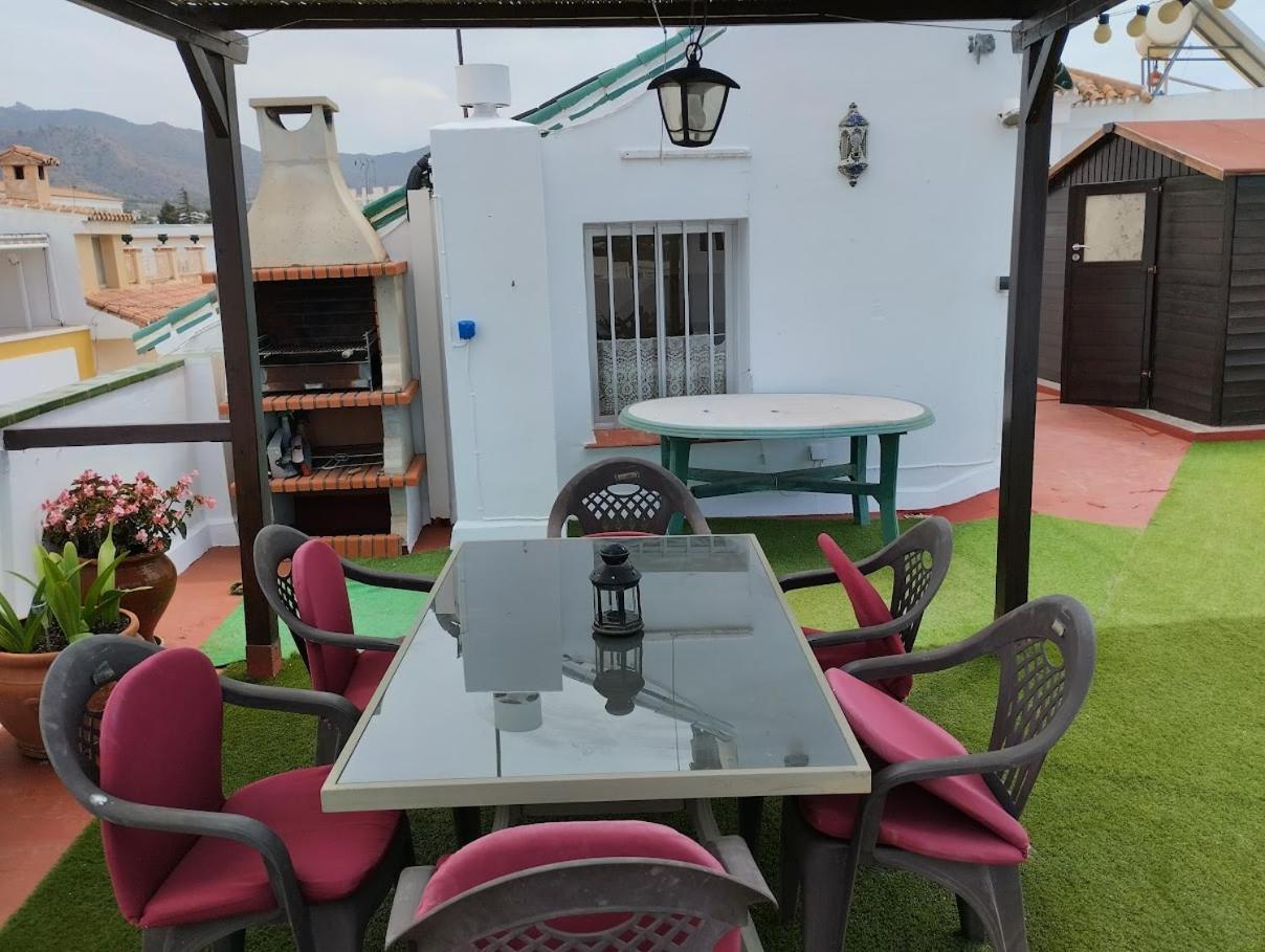 Casa Con Terraza Privada Villa Nerja Bagian luar foto
