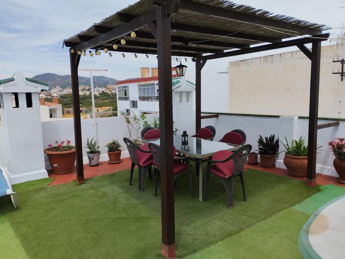 Casa Con Terraza Privada Villa Nerja Bagian luar foto