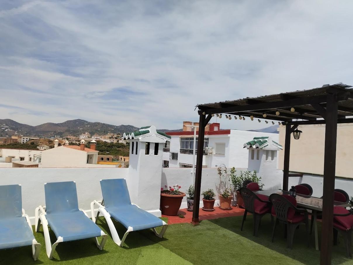 Casa Con Terraza Privada Villa Nerja Bagian luar foto