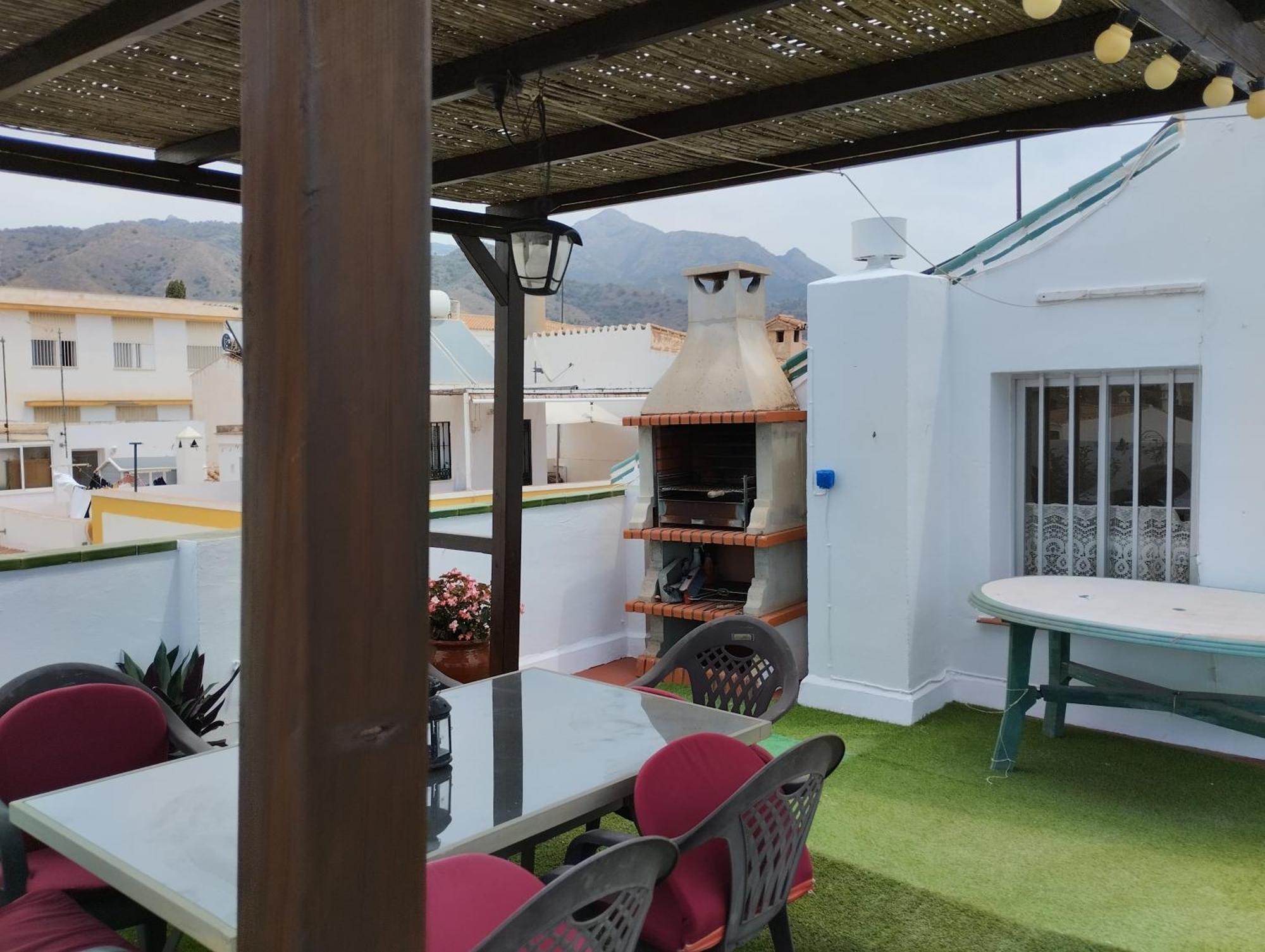Casa Con Terraza Privada Villa Nerja Bagian luar foto