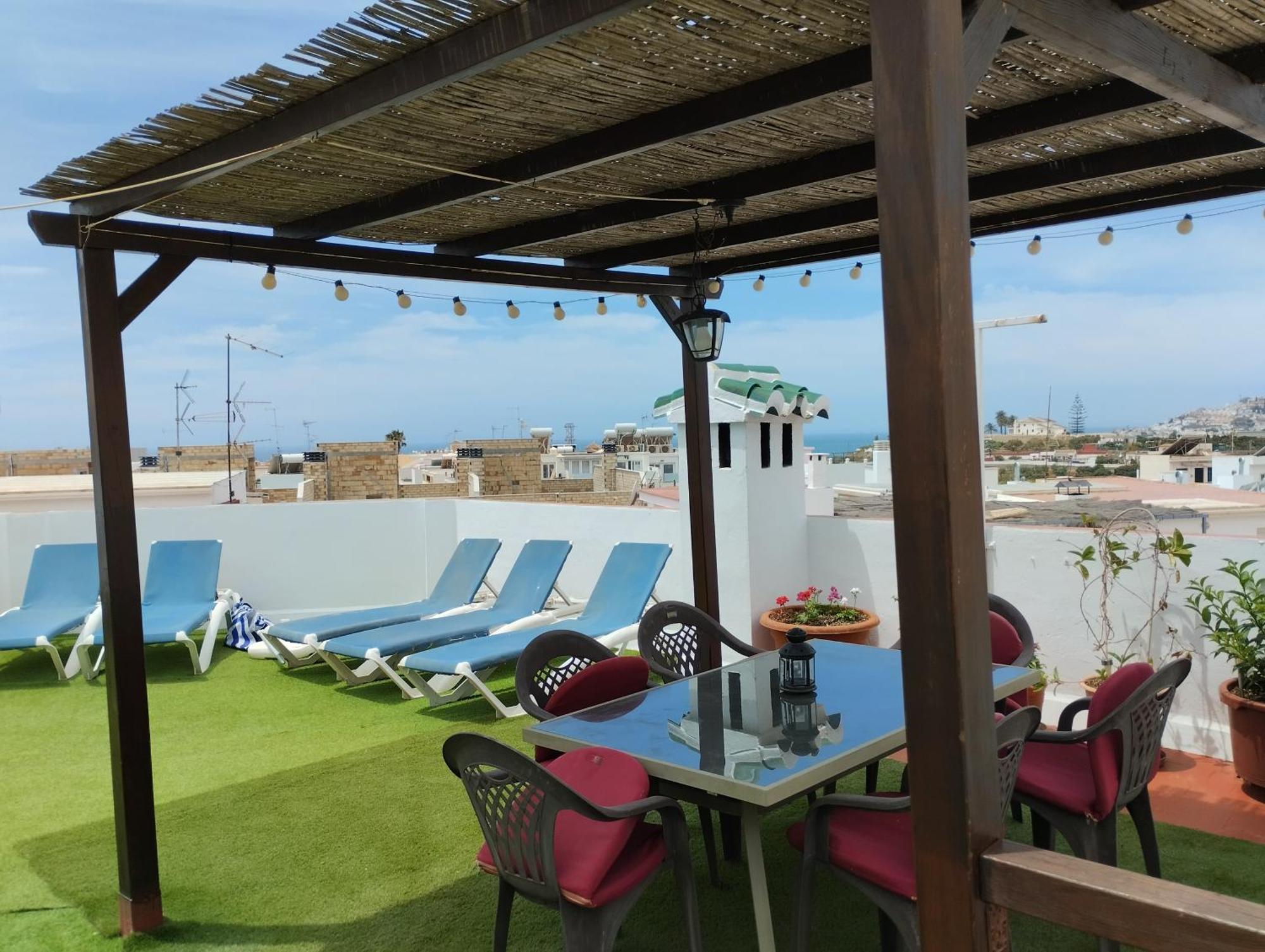 Casa Con Terraza Privada Villa Nerja Bagian luar foto