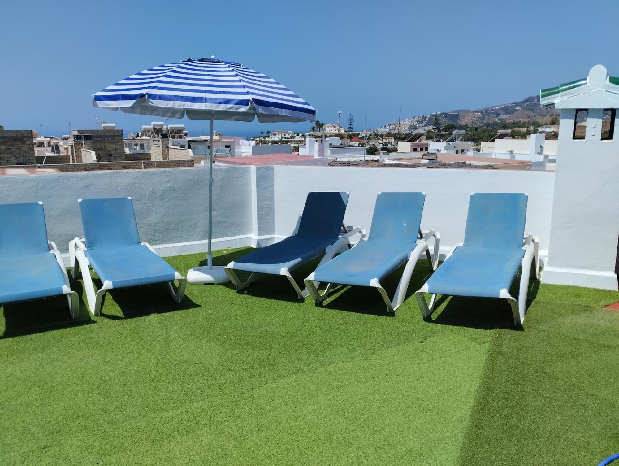 Casa Con Terraza Privada Villa Nerja Bagian luar foto