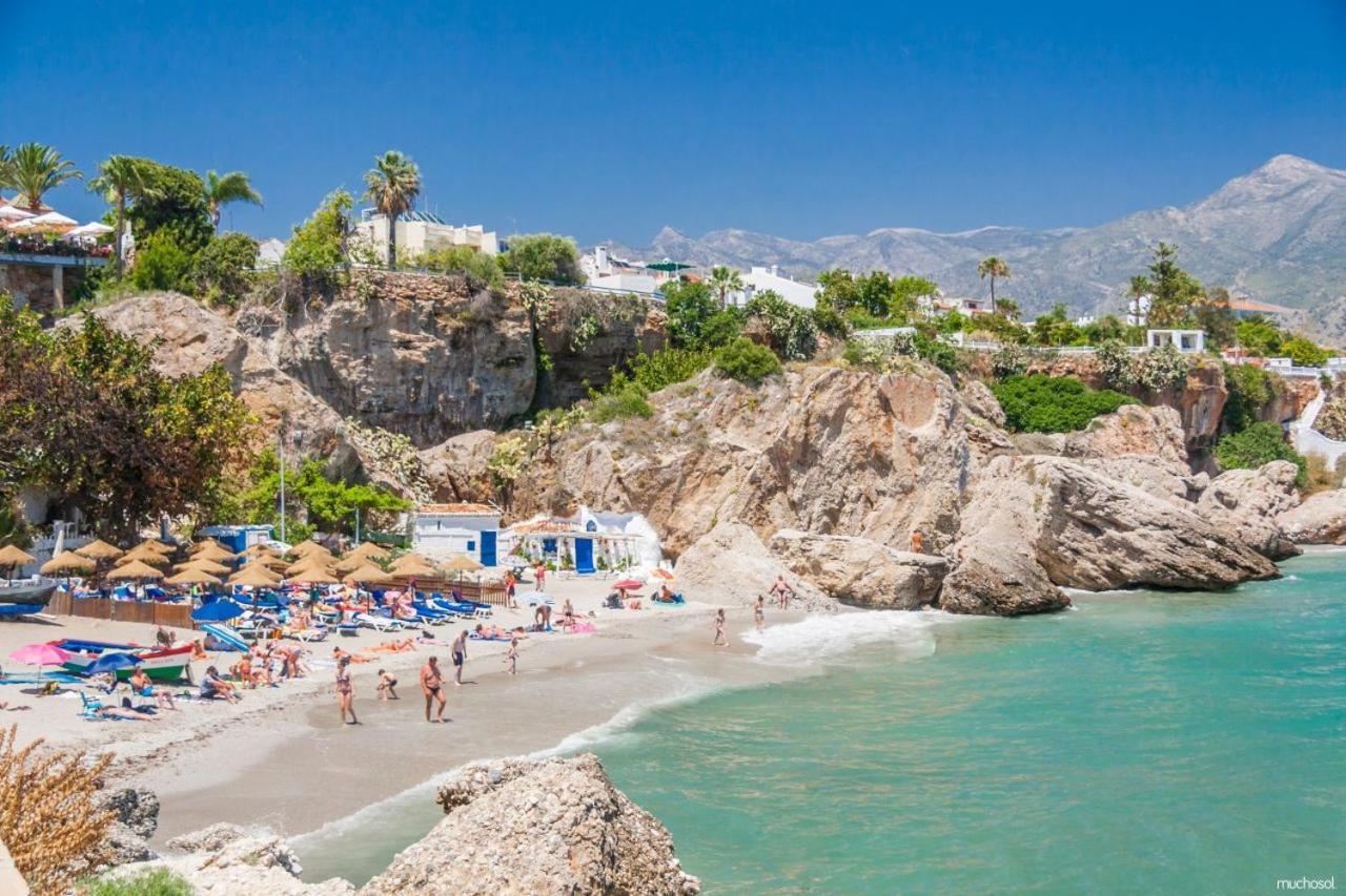 Casa Con Terraza Privada Villa Nerja Bagian luar foto